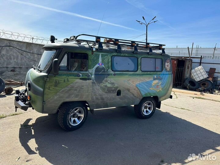 Багажник на крышу на УАЗ буханку