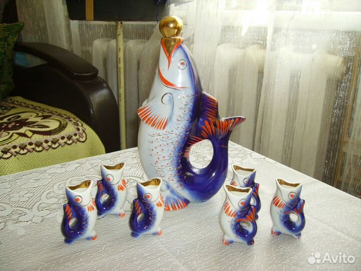 Сервиз коньячный, дизайн 