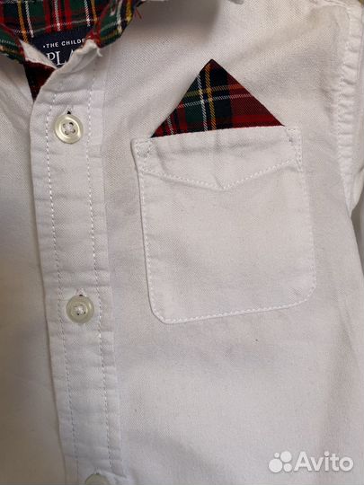 Рубашка белая 92