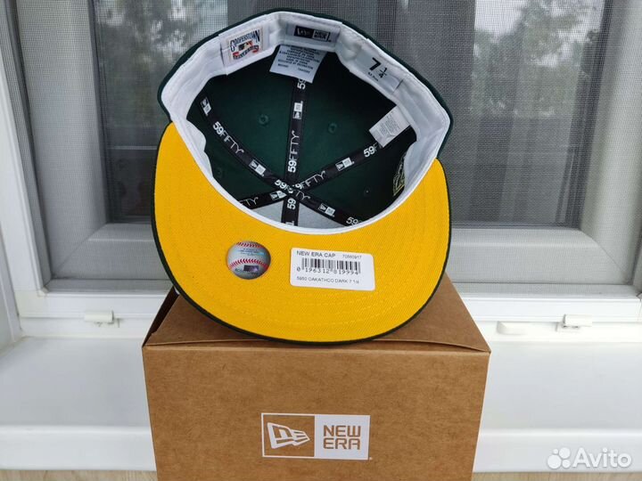 Бейсболка New Era 59Fifty Oakland Athletics 7 1/4