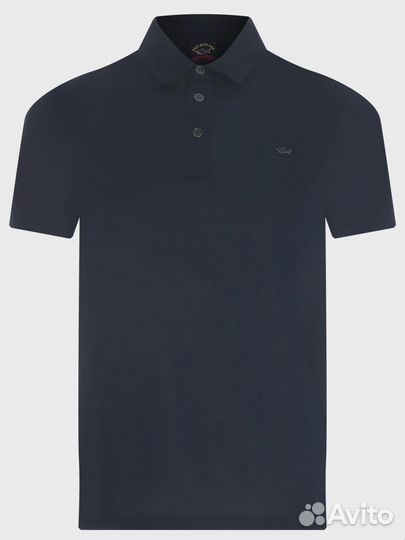 Поло хлопковое Paul & Shark