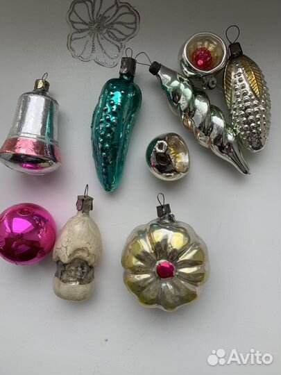 Елочные игрушки СССР