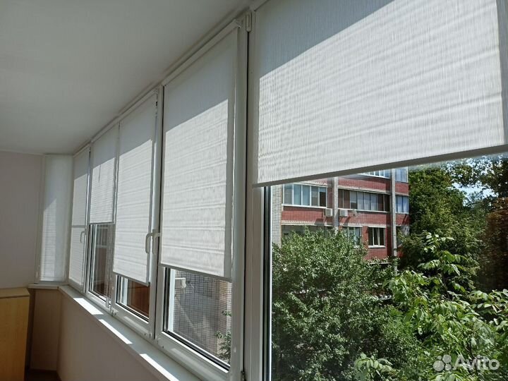 Рулонные шторы установка на заказ