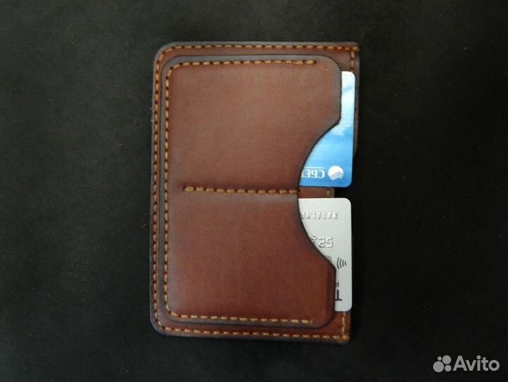 Обложка для документов из натуральной кожи