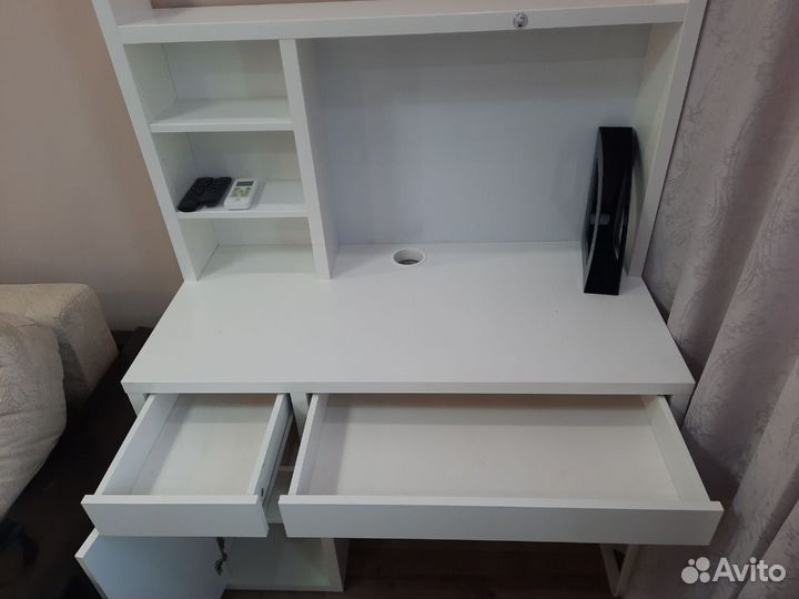 Письменный стол с надставкой икеа микке