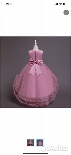Платье для девочки 140