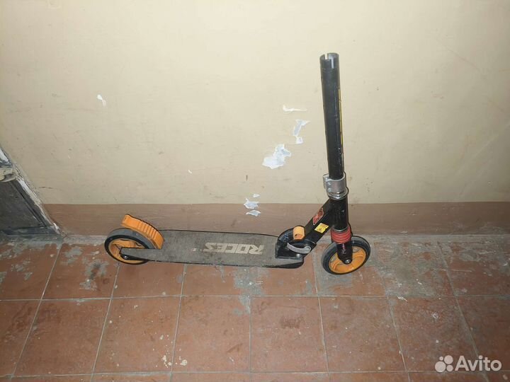 Самокат детский двухколесный бу