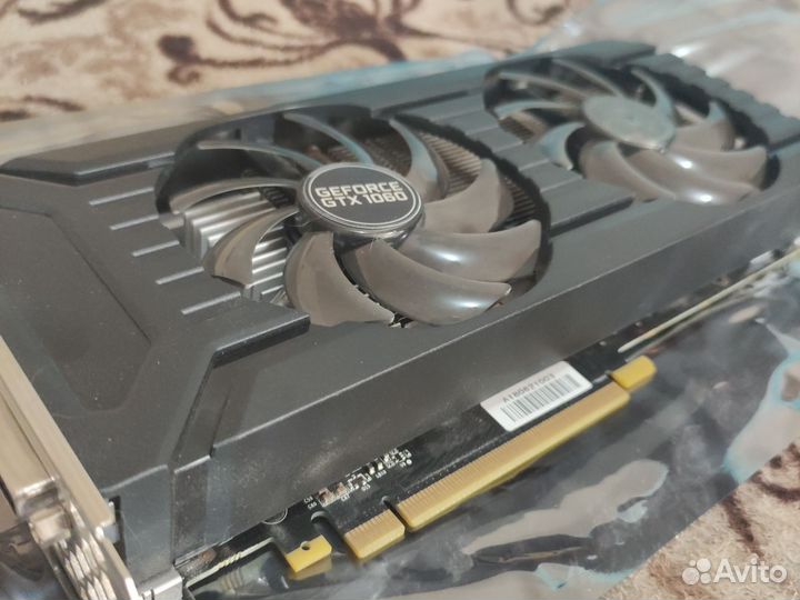 Видеокарта gtx 1060 6gb palit dual