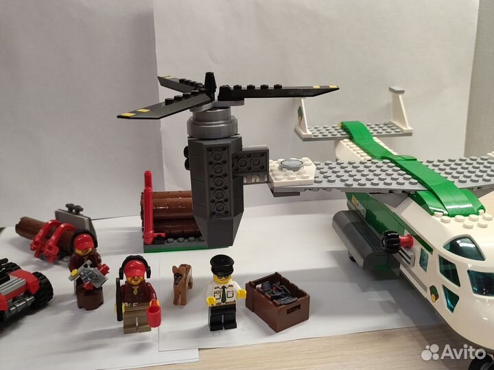 Lego city грузовой конвертоплан номер 60021