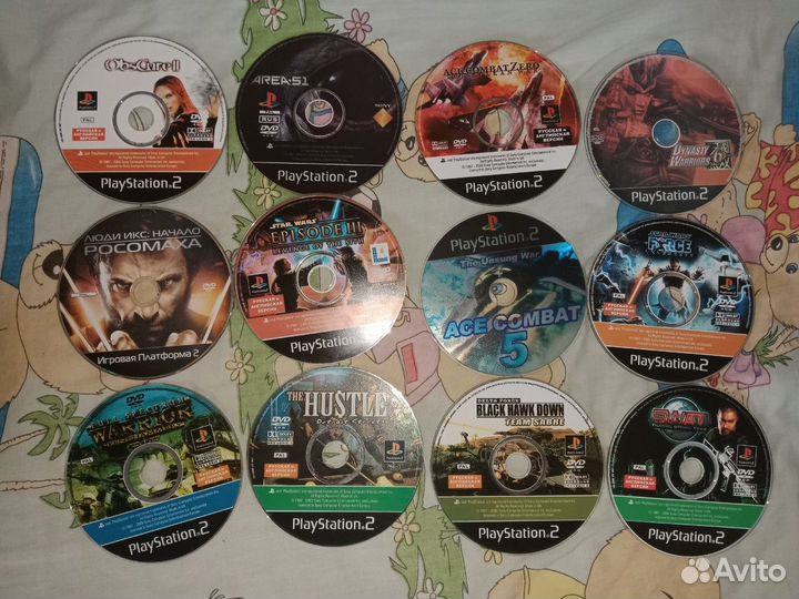 Продам диски для PS 2 и Хбокс 360