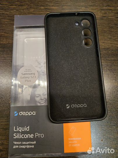 Чехол силиконовый для Samsung s23 plus