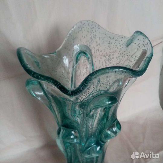 Ваза цветного стекла