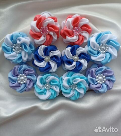Резинки для волос ручной работы
