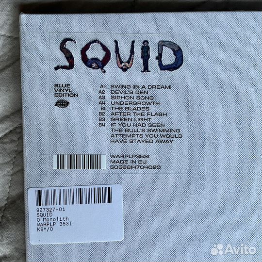 Squid - O Monolith (blue vinyl)
