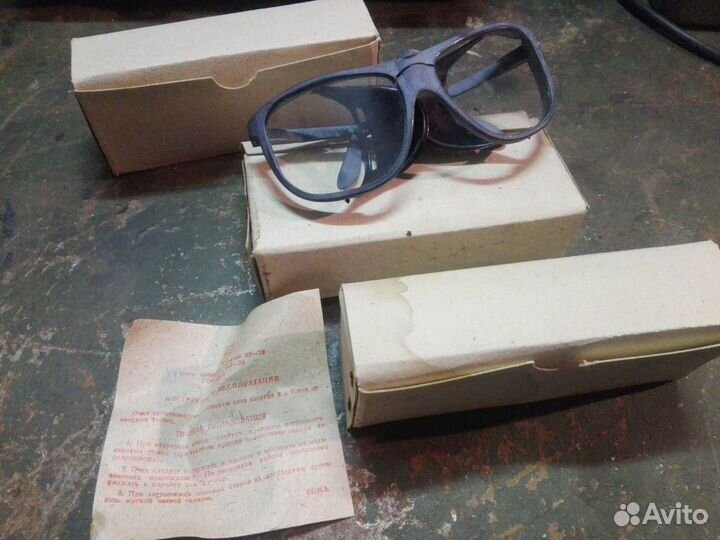 Очки защитные открытые
