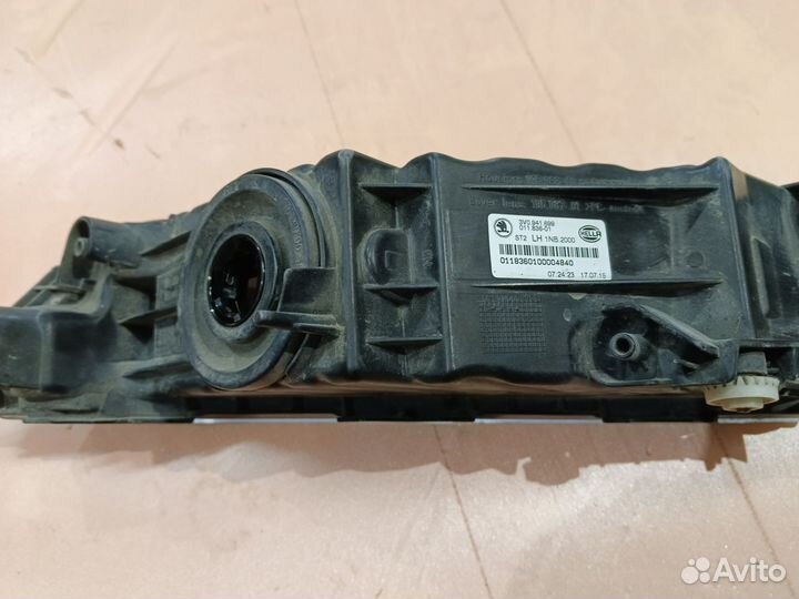 Фара противотуманная левая skoda superb