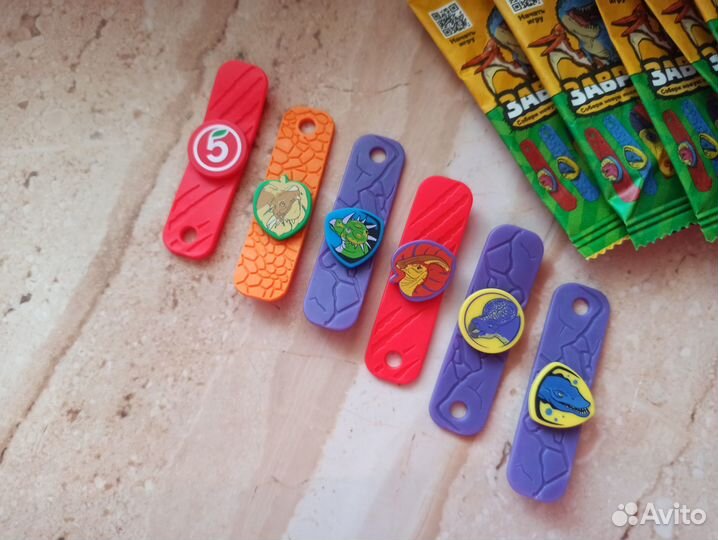 Завры 2 пятерочка. 6 штук