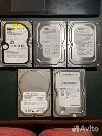 Жесткие диски SATA 3.5 36,7GB-160GB