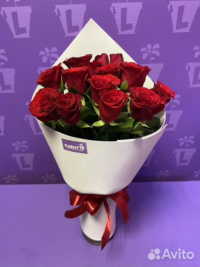 Роза Кения. Букеты. Доставка