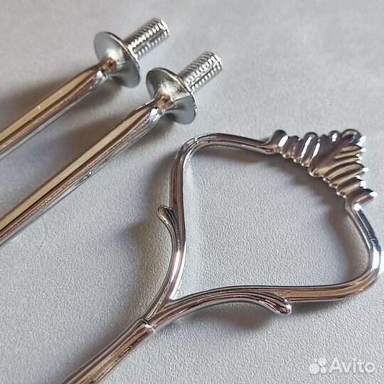 Фурнитура для фруктовницы Корона серебряная