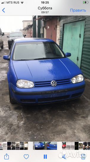 Капот volkswagen golf 4