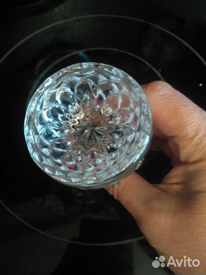 Хрустальная пробка от графина