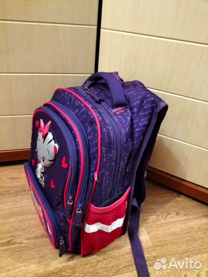 Рюкзак детский для девочки школьный