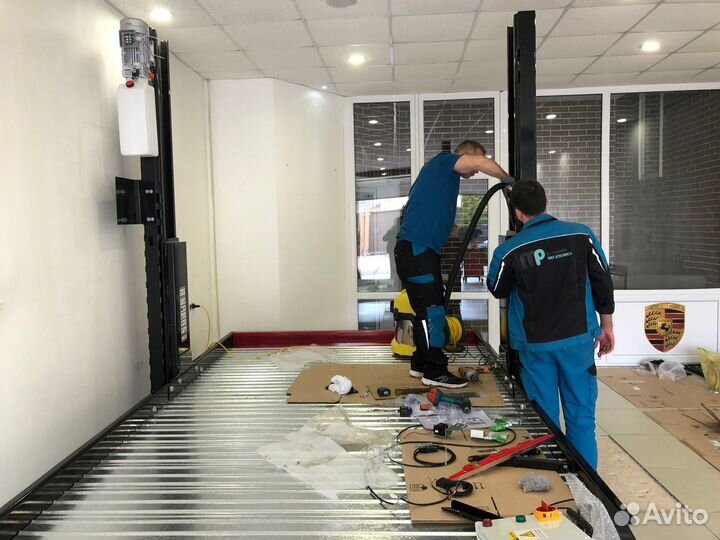 Монтаж и установка парковочного оборудования