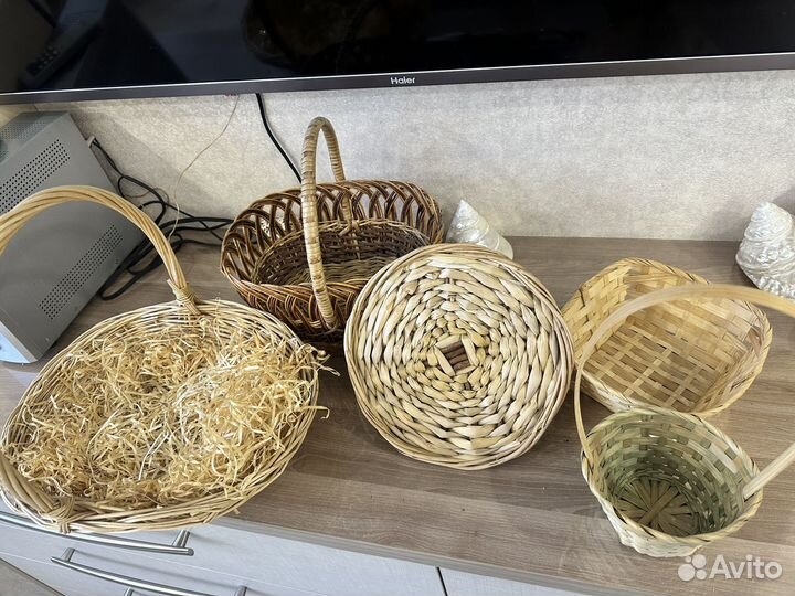 Плетеные корзинки