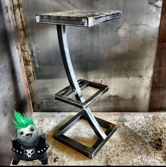 Барный стул лофт