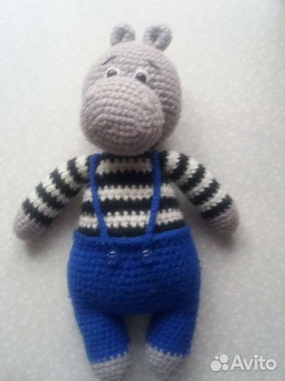Игрушка бегемот