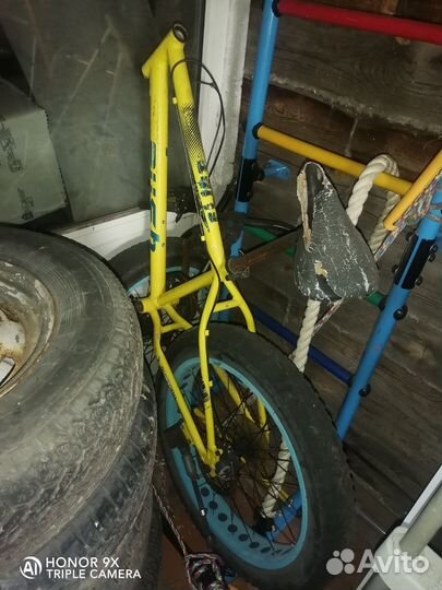 Велосипед на запчасти
