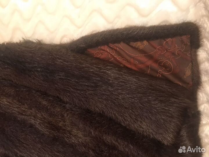 Шуба из стриженой нутрии