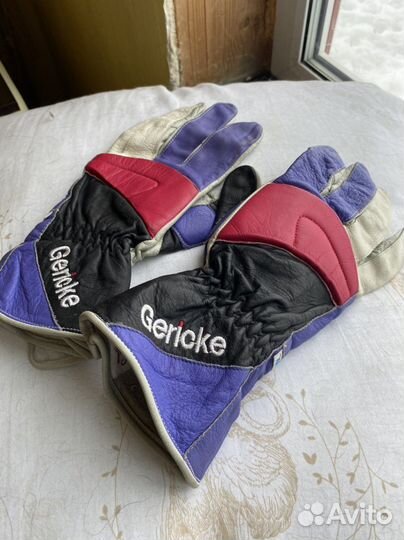 Мотоперчатки женские S кожа