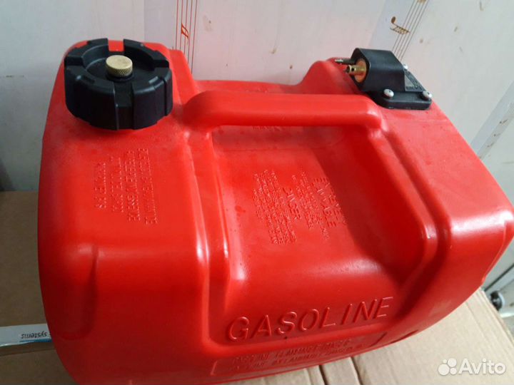 Бак топливный 12 литров для лодочного мотора