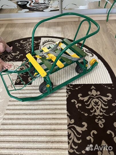 Санки с колесами