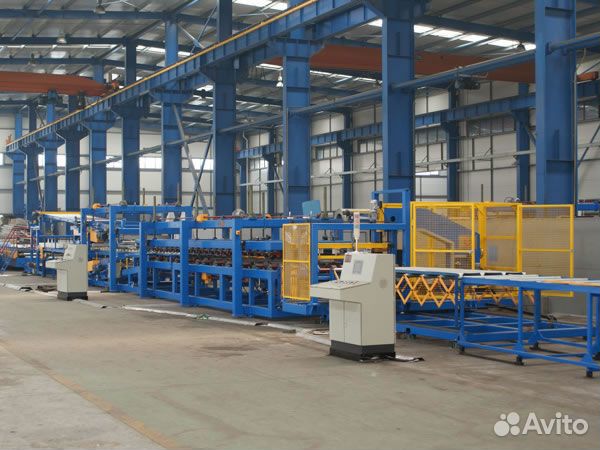 Линия по производству сэндвич-панелей из минваты