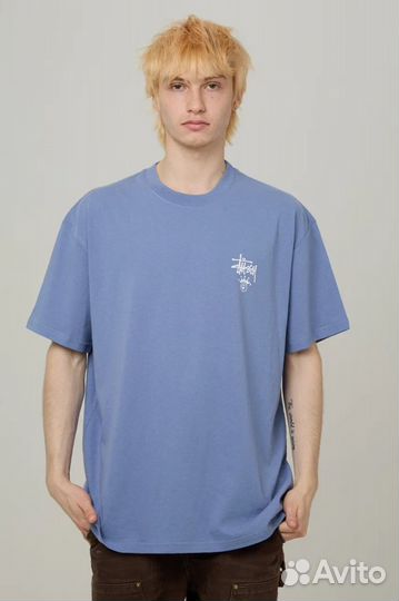 Футболка Stussy Crown Tee Blue