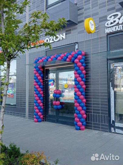 Арка из шаров, Гирлянда из воздушных шаров