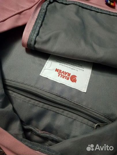 Рюкзак женский Fjallraven Kanken розовый