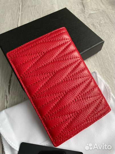 Обложка на паспорт Pinko женская красная кожаная