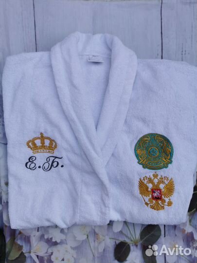 Халат с именной вышивкой