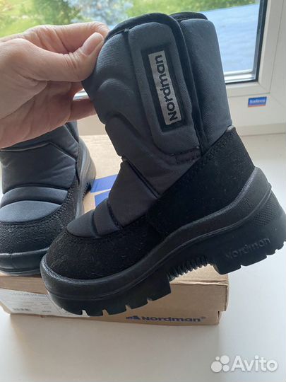 Сапоги зимние детские 24/25