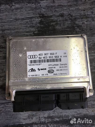 Блок управления пневматической подвеской audi A8