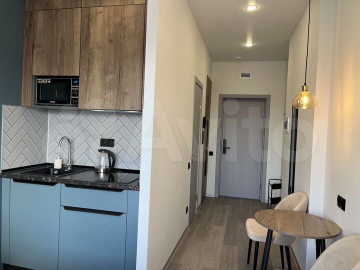 Квартира-студия в апарт-отеле, 16,8 м², 5/7 эт.