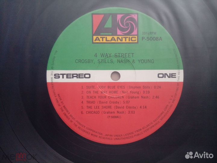Crosby, Stills, Nash & Young – 4 WAY Street - 2LP