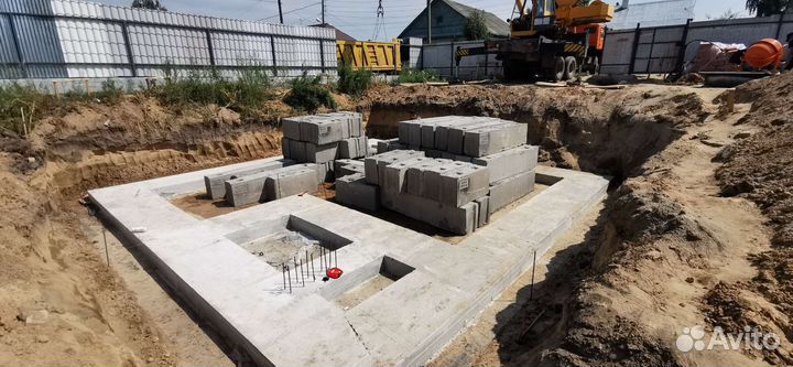 Фундаментные работы