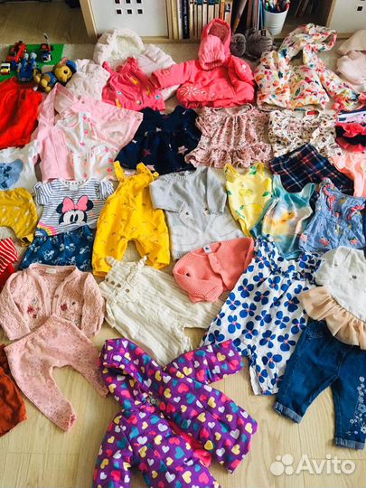 Одежда пакетом 56 62 68 74 80 новое бу