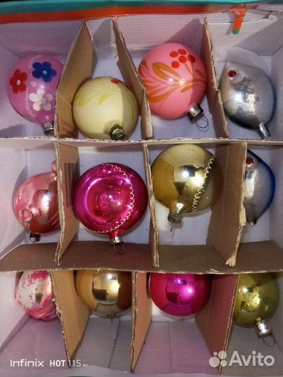 Новогодние игрушки СССР