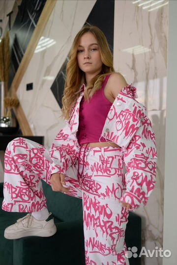 Костюм джинсовый 164 alessandro borelli